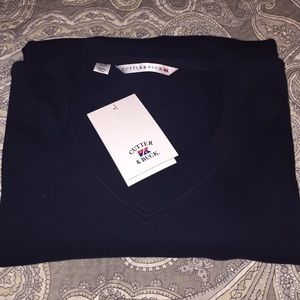 Men’s Cutter & Buck long sleeve cotton sweater